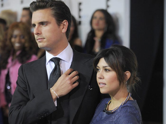 Kourtney and Scott